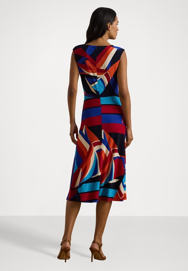 PRINT TWIST FRONT JERSEY DRESS - Jersey dress3