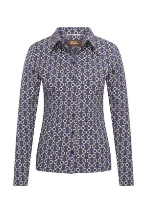 WISP - WITH PRINT - Overhemdblouse - dark blue