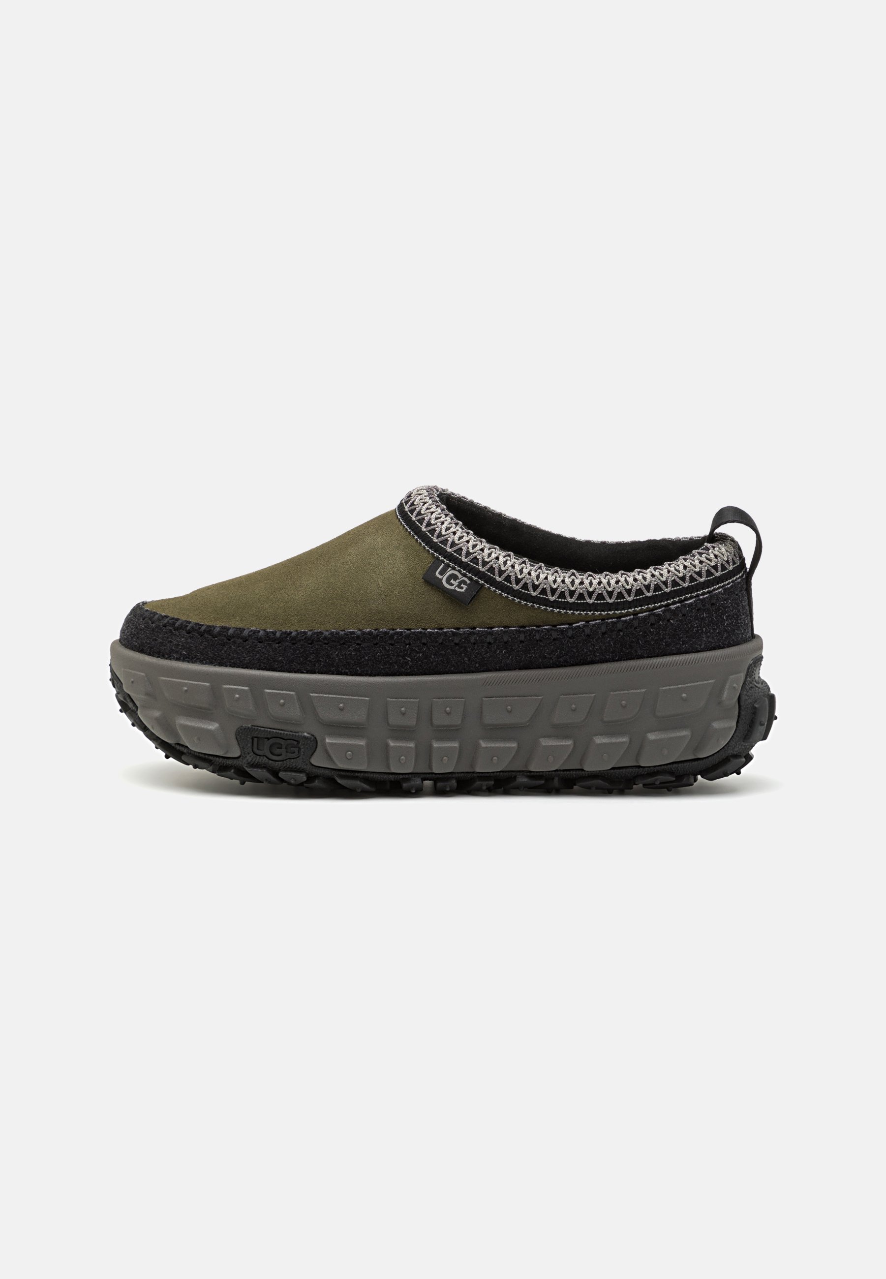 UGG VENTURE DAZE - Slip-ons - burnt olive/charcoal/olive 