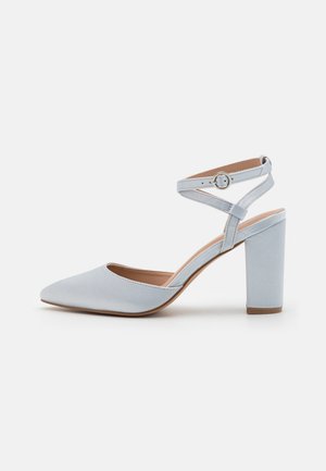 Sandaler med høye hæler - silver