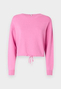 ONLSUMMER LIFE O NECK STRING - Džemperis - fuchsia pink