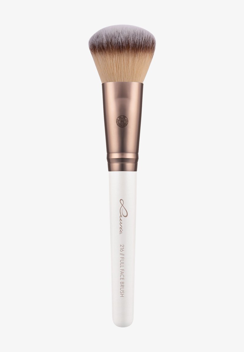Luvia Cosmetics - 216 // FULL FACE BRUSH - ELEGANCE - Eye Make-Up Tool - coffee - pearl, Forstørre