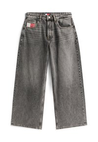 CHARLIE - Leveälahkeiset - denim grey