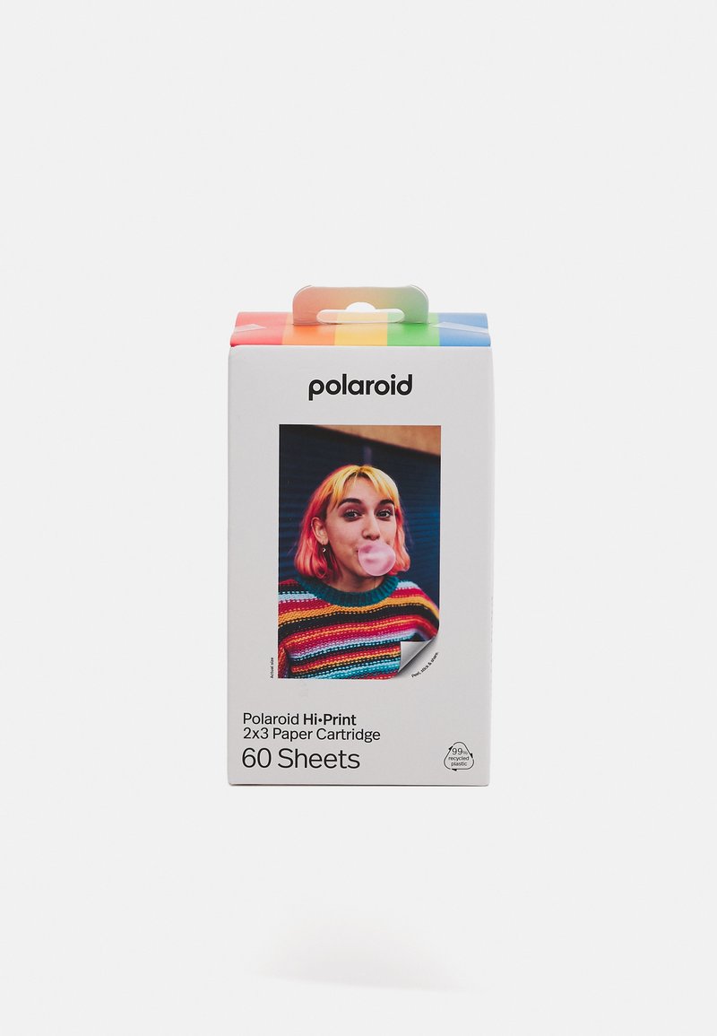 Polaroid - HI·PRINT 2×3 PAPER CARTRIDGE 60 SHEETS UNISEX - Carta fotografica - white, Ingrandire