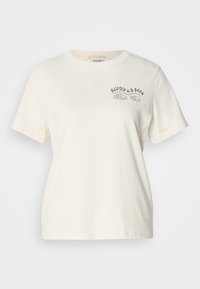 SMALL CHEST ARTWORK REGULAR FIT - Paprasti marškinėliai - eggnog