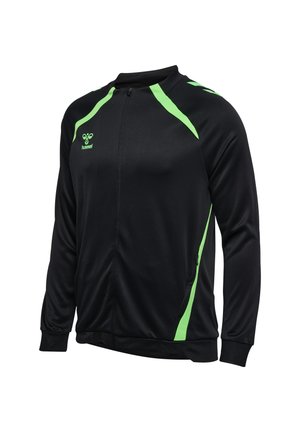 Hummel, LEAD 2.0 TRACK ZIP - Trainingsvest - black/green gecko