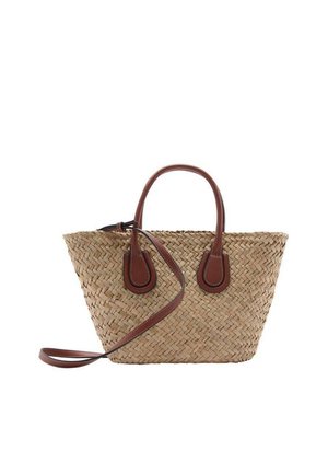 Mango SERIFOS - Handbag - cuero