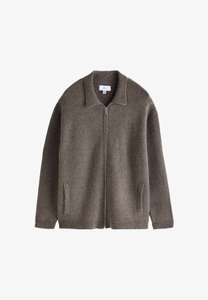 Next TEXTURED - Kardigán - brown