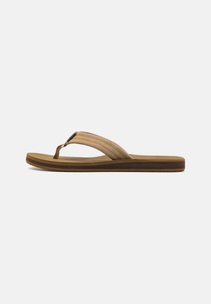 THE GROUNDSWELL - T-bar sandals - tan