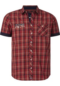 Jan Vanderstorm KURZARM EMYLS - Shirt - rot kariert