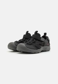 Viking ADVENTURE JR UNISEX - Vaellussandaalit - black/charcoal