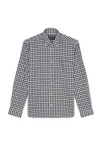 KENT COLLAR LONG SLEEVES ONE RECTANGULAR CHEST POCKET ROUND HEM - Shirt - multi dark navy