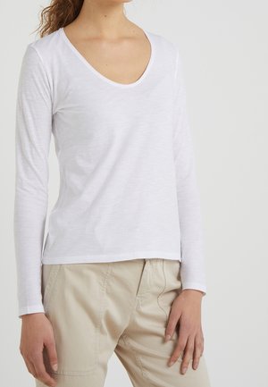 Langarmshirt - white