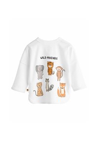 Next SET - REGULAR FIT - Broek - black white