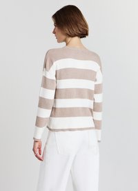 Calliope A RIGHE  - Strickpullover - var beige chiaro melange