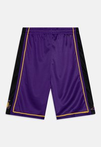 Nike Performance NBA LOS ANGELES LAKERS BOYS STATEMENT SWINGMAN SHORT UNISEX - Sport rövidnadrágok - black