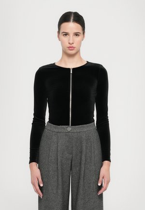 Maglietta a manica lunga - black