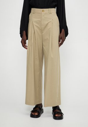 WELLEN PANTS - Housut - olive