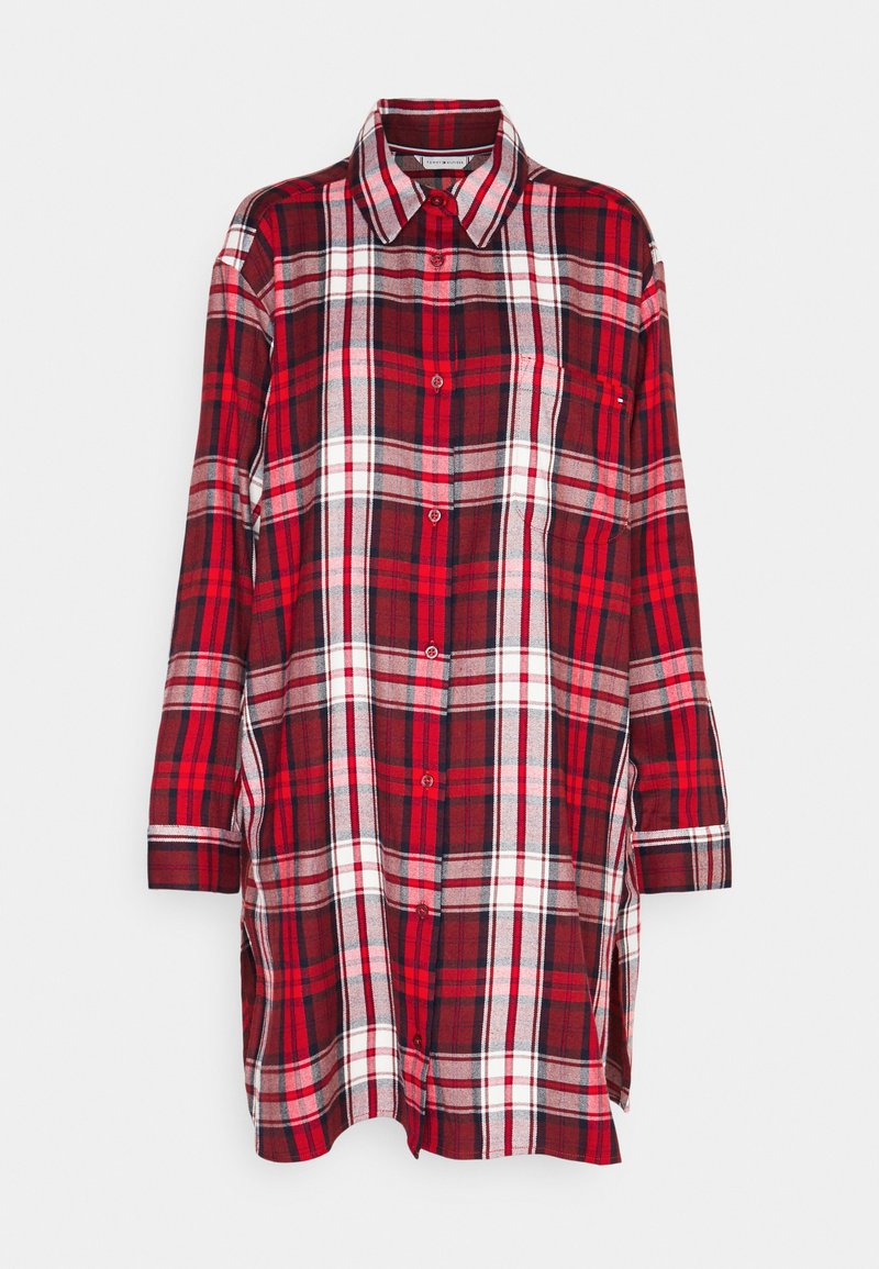 Tommy Hilfiger Nachtjapon donkerrood