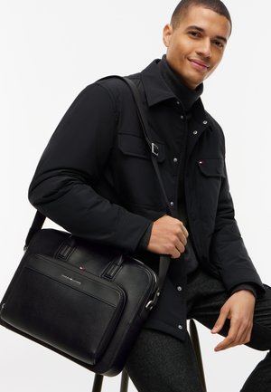 Tommy Hilfiger, CENTRAL SLIM COMPUTER  - Computertasker - black