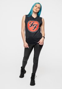 Paradiso Clothing FOO FIGHTERS BAND LOGO MUSCLE TANK - Top - black