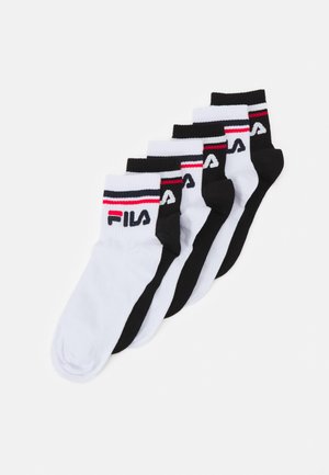 Fila, SOCKS ITALIA 6 PACK UNISEX - Sokken - white/black