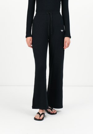 RISE VIBE NEW WIDE LEG - Tracksuit bottoms - anthracite