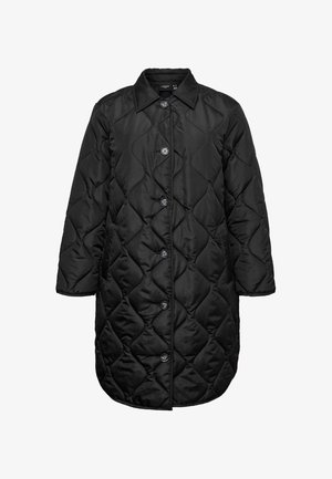 Vero Moda Curve VMCMILLIE COAT - Klassischer Mantel - black