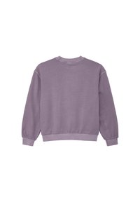 s.Oliver MIT WASCHUNG UND FRONTPRINT - Sweater - flieder