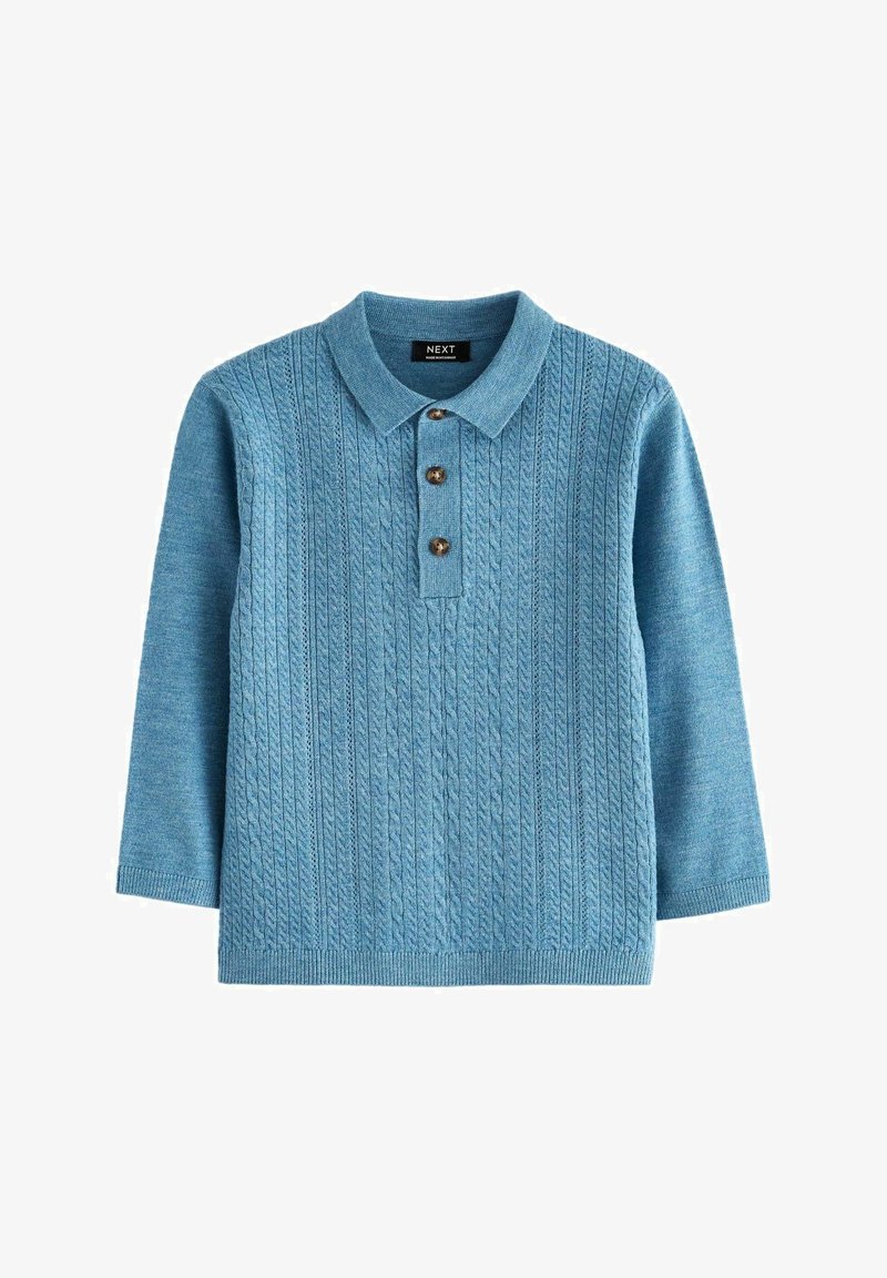 Next CABLE- REGULAR FIT - Langarmshirt - blue