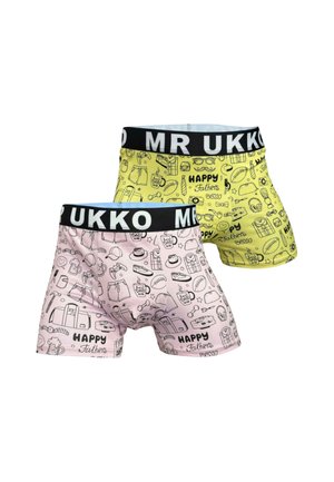 2 PACK FATHER'S DAY - Boxer briefs - salmon and yellow