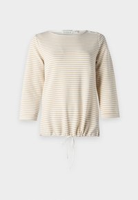 STRUCTURED - Topper langermet - beige/off white
