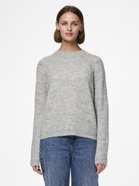 Pieces PCJULIANA O-NECK NOOS - Camisola - light grey