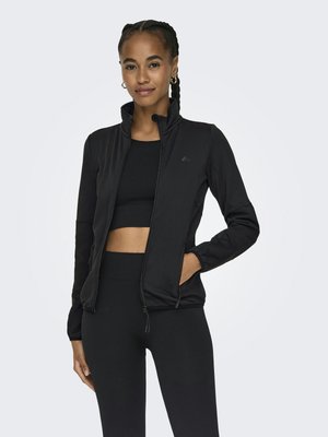 ONLY Play, ONPJETTA HN FZ LS FLEECE JCK NOOS - Flīsa jaka - black
