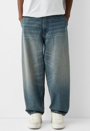 Relaxed fit jeans - blue-grey