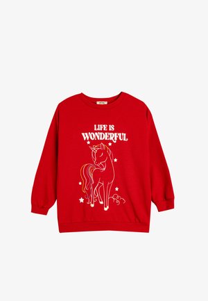 Koton SLOGAN - Collegepaita - red