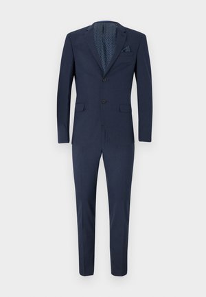 Isaac Dewhirst NOTCH SLIM SUIT - Puku - dark denim