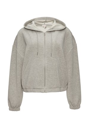 Hall mälistas suurusega kapuutsiga dressipluus, millel on esimesed taskud, elastsed varrukad ja mugav lõige. Valmistatud pehmest, tekstuuriga kangast.