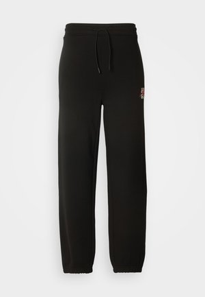 HUGO DLOGOPANTE - Tracksuit bottoms - black