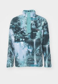 HELVETIA™ PRINTED HALF SNAP - Polárpulóver - teal