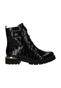 Remonte Bottines à plateau - zwart