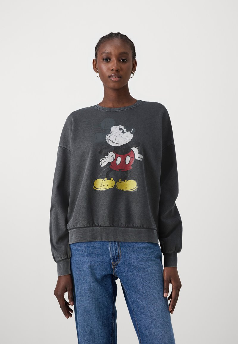 Disney MICKEY MOUSE HOODIE MIT OHREN KUSCHEL - Accappatoio - schwarz/nero Disney MICKEY MOUSE HOODIE MIT OHREN KUSCHEL - Accappatoio - schwarz/nero