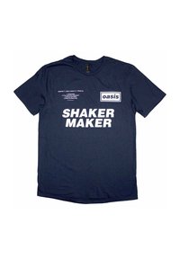 Paradiso Clothing SHAKERMAKER TRACKLIST - Print T-shirt - navy