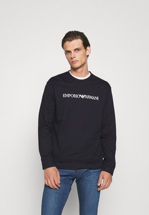 Emporio Armani FELPA - Felpa - blu fantasia