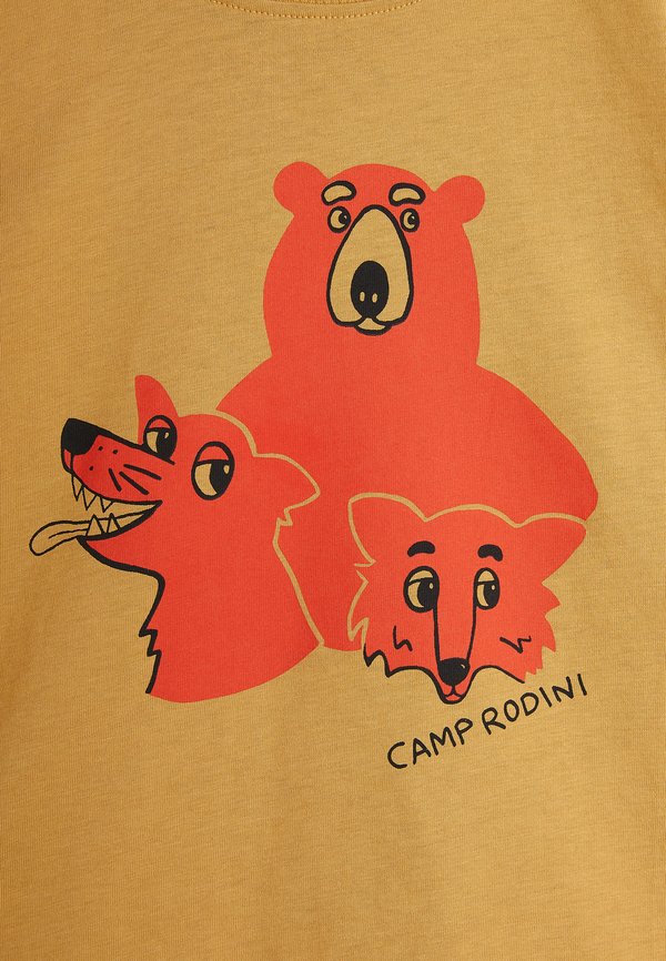 CAMP TEE UNISEX - Print T-shirt - beige2