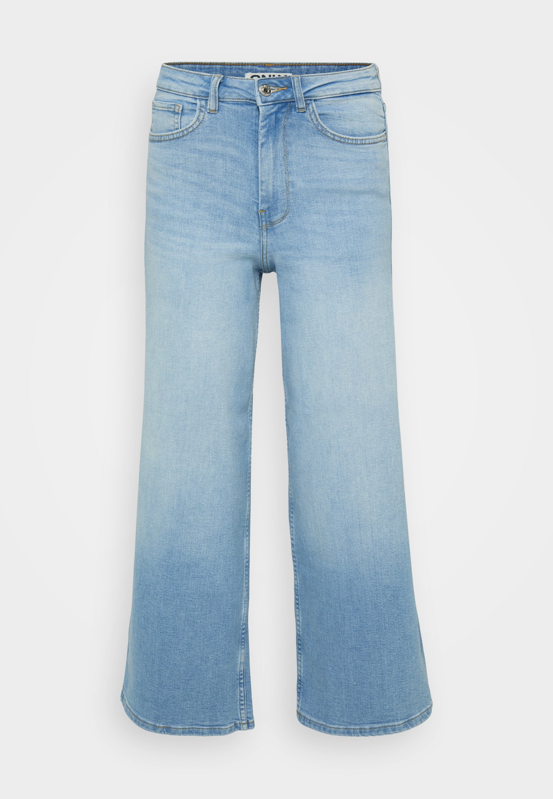 ma【Na.e】 Wide Loose Jeans_Light Blue ONLY Petite ONLMARLA LOOSE WIDE LEG - Wide Leg - light blue