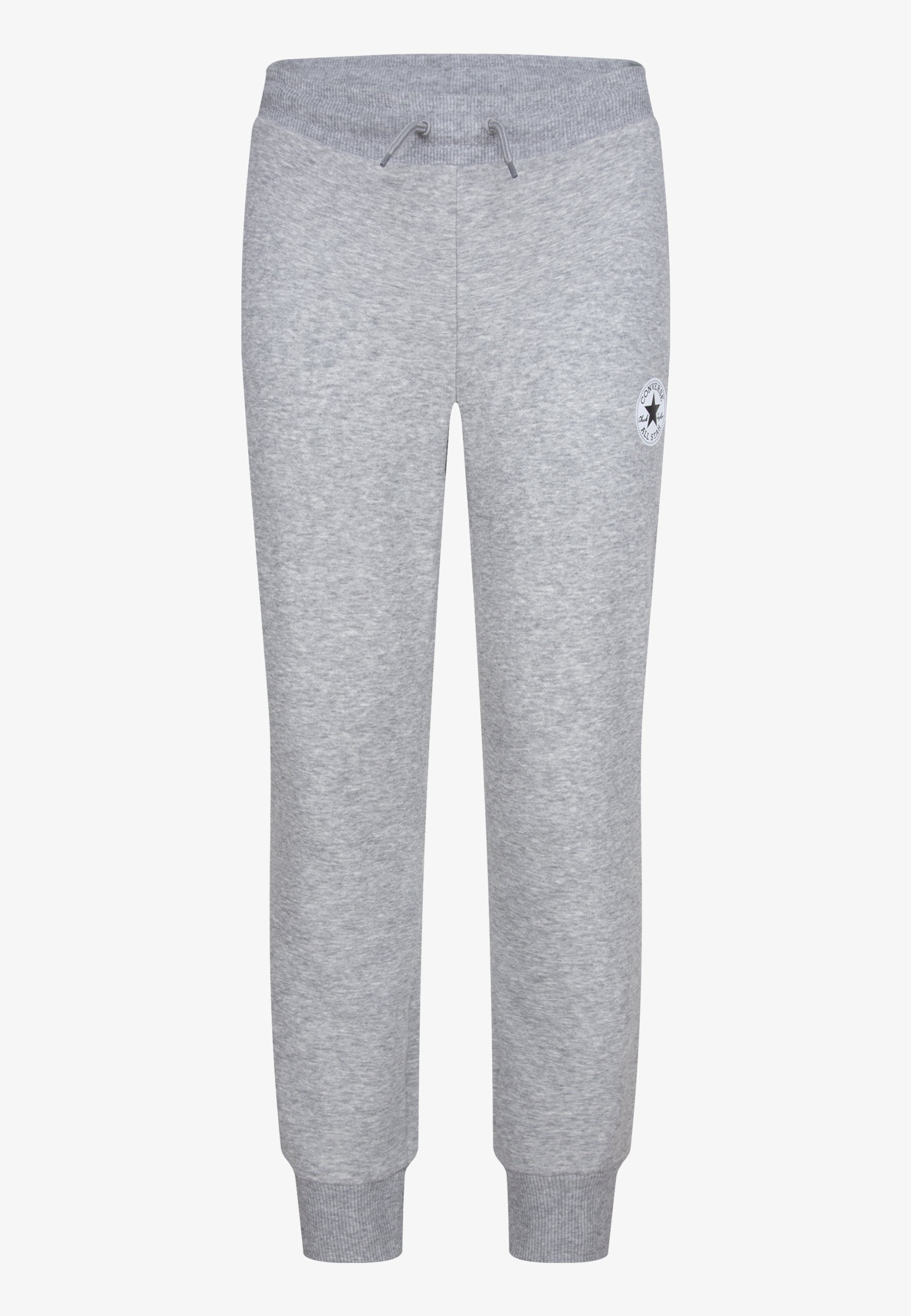 Converse SIGNATURE CHUCK PATCH JOGGER - Tracksuit bottoms - dark grey  heather/black/dark grey - Zalando.co.uk