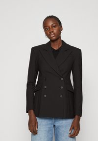 AllSaints - SEVENH - Blézer - black Miniatűr kép 1