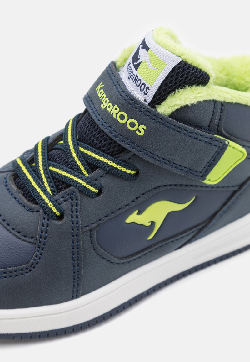 KangaROOS K-CPI KALINO MID UNISEX - Sneakers hoog - dark navy/lime