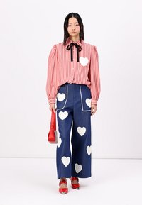 Sister Jane HEART TO HEART - Vaqueros rectos - blue denim